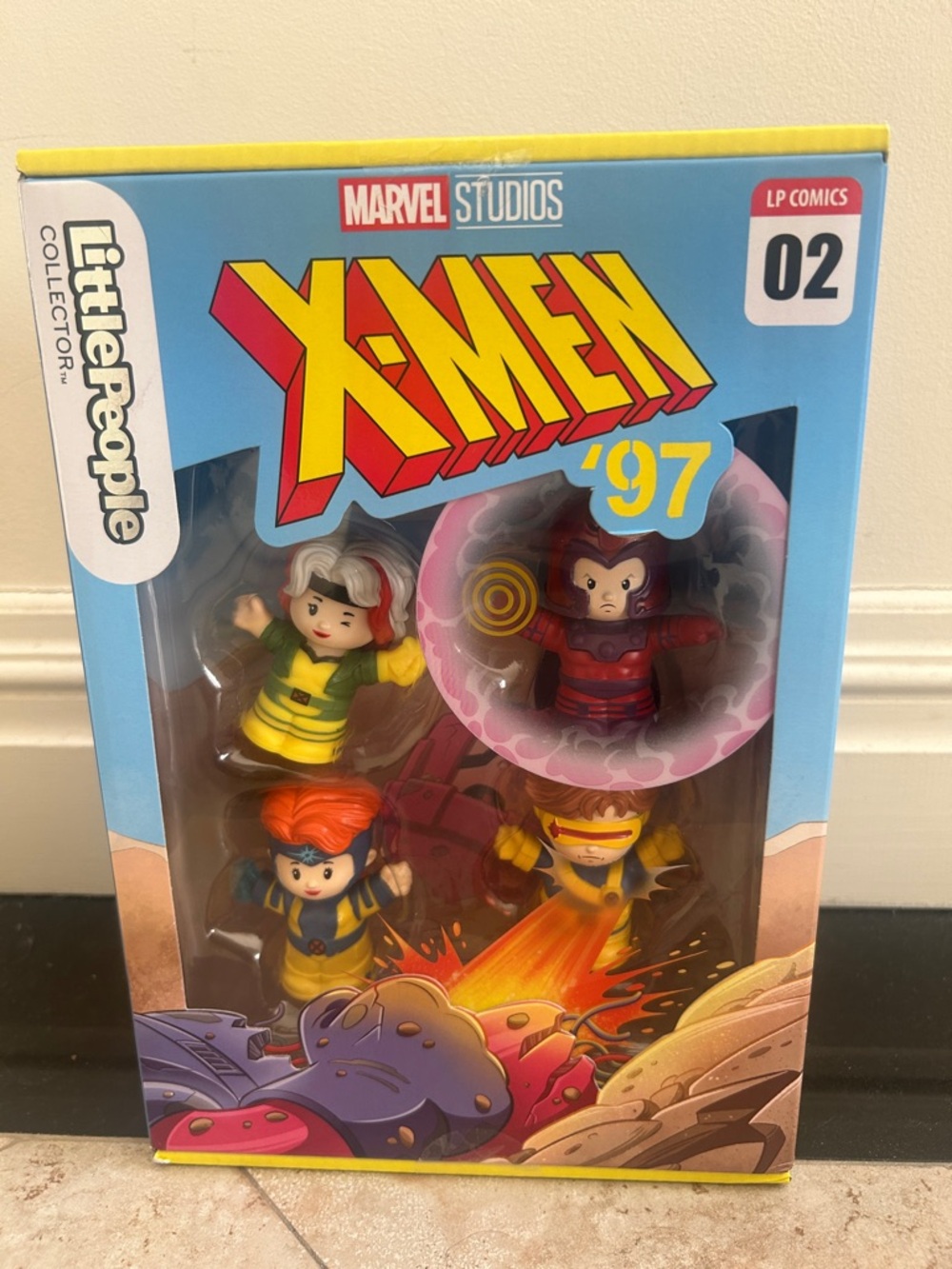 NEW Fisher Price Little People Collector Marvel Studios X-Men '97 LP Comics 02